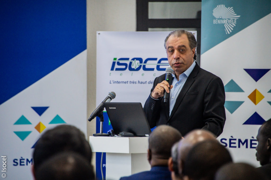 Ecofin – Bénin : Isocel lance officiellement à Sémé City la 1 ère phase de déploiement de son réseau en fibre optique